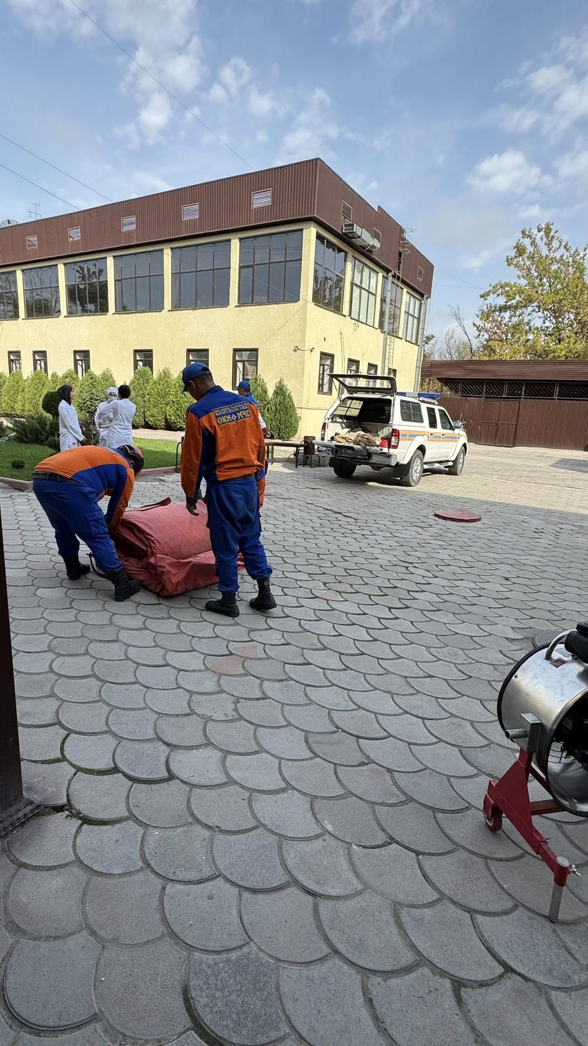 В КГУ им. И. Арабаева прошли масштабные учения по снижению риска бедствий